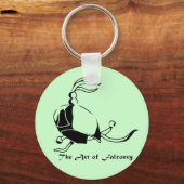 Kunst van Falconry - Hood Sleutelhanger (Voorkant)