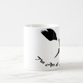 Kunst van Falconry- Peregrine Falcon Koffiemok (Center)