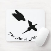 Kunst van Falconry- Peregrine Falcon Muismat (Met muis)