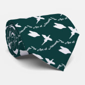 Kunst van Falconry- Peregrine Falcon Stropdas (Opgerold)