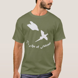 Kunst van Falconry- Peregrine Falcon T-shirt
