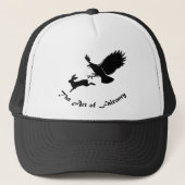 Kunst van Falconry - Red Tail Hawk Trucker Pet (Voorkant)