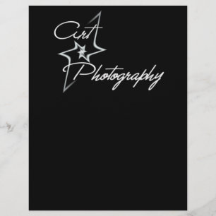 Kunst van fotografie flyer
