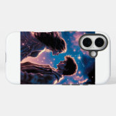 Kunst van Galaxy Liefdeskoppel Romantische Valenti Case-Mate iPhone Case (Achterkant (horizontaal))