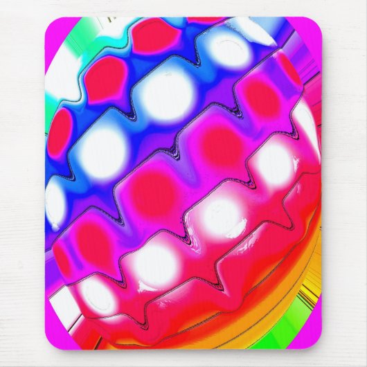 Kunst van gelukkige momenten muismat (Voorkant)