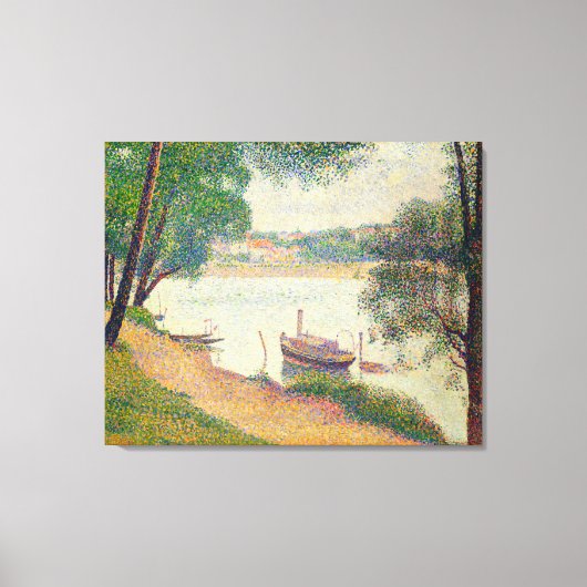 Kunst van Georges Seurat Canvas Afdruk (Voorkant)