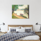 Kunst van Georges Seurat Canvas Afdruk (Insitu (Slaapkamer))