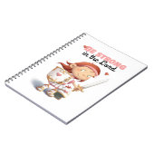 Kunst van God Bijbelse kinder laptop Notitieboek (Linkerzijde)