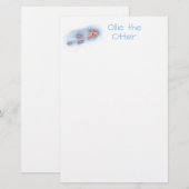 Kunst van Heather Ollie de Otter briefpapier basis (Voorkant / Achterkant)