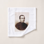 Kunst van Heilige Giuseppe Cafasso Heilige Barmhar Bad Handdoek (Wasdoekje)