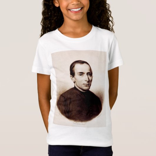 Kunst van Heilige Giuseppe Cafasso Heilige Barmhar T-shirt (Voorkant)