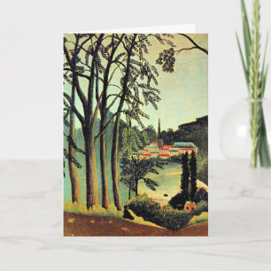Kunst van Henri Rousseau, Gezicht op Saint Cloud Kaart