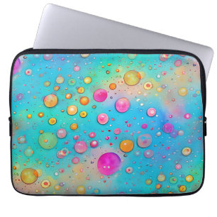 Kunst van het Afbeelding Abstractie - naadloos pat Laptop Sleeve