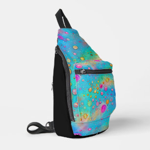 Kunst van het Afbeelding Abstractie - naadloos pat Sling Bag