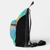 Kunst van het Afbeelding Abstractie - naadloos pat Sling Bag (Rechts)