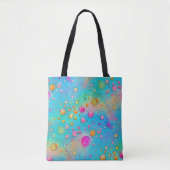 Kunst van het Afbeelding Abstractie - naadloos pat Tote Bag (Voorkant)