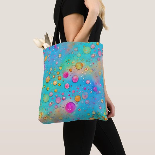 Kunst van het Afbeelding Abstractie - naadloos pat Tote Bag (Dichtbij)