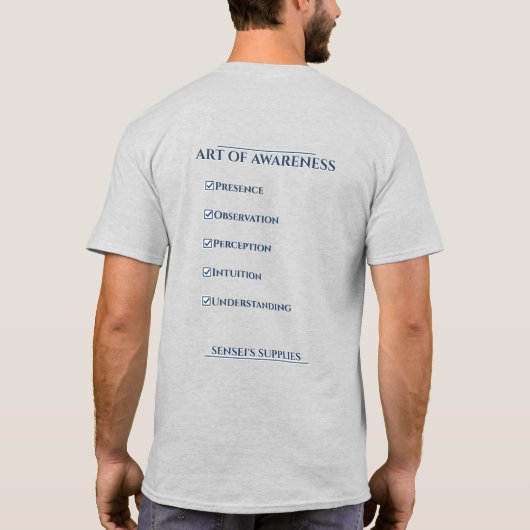 Kunst van het Bewustzijn T-Shirt (Achterkant)