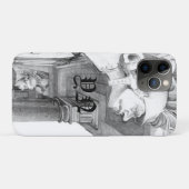 Kunst van het Burgscheidungen-kasteel Case-Mate iPhone Case (Achterkant (horizontaal))