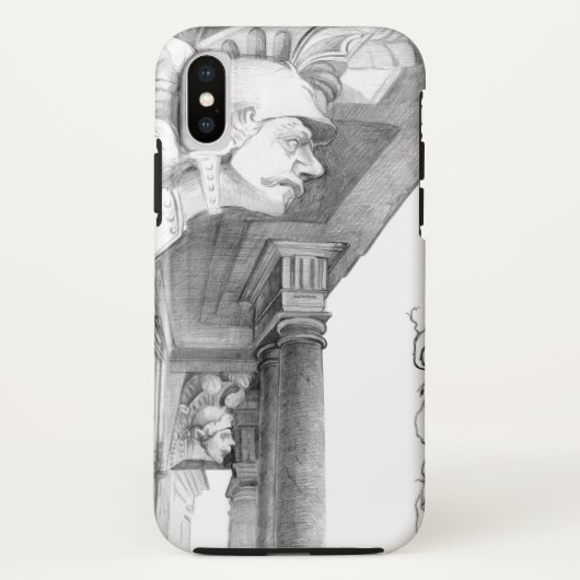 Kunst van het Burgscheidungen-kasteel Case-Mate iPhone Case (Achterkant)