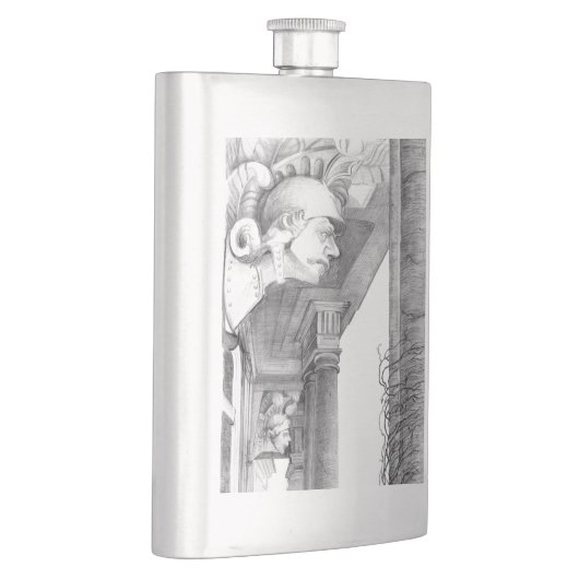 Kunst van het Burgscheidungen-kasteel Flacon (Rechts)