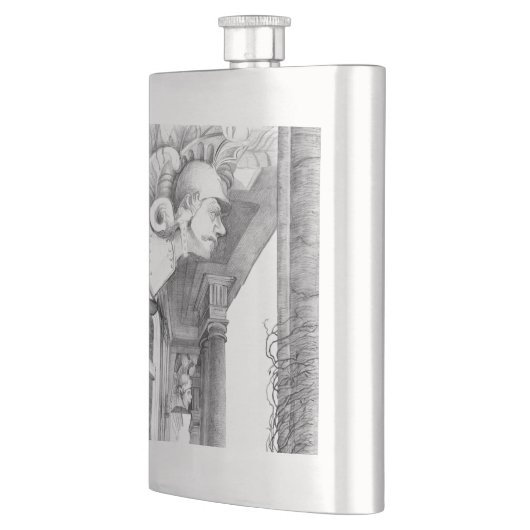 Kunst van het Burgscheidungen-kasteel Flacon (Links)