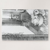 Kunst van het Burgscheidungen-kasteel Legpuzzel (Horizontaal)