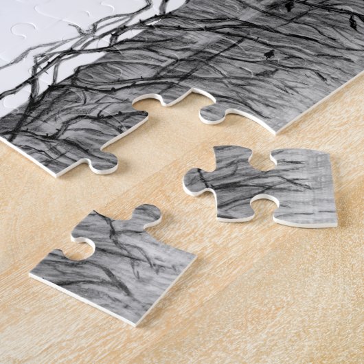 Kunst van het Burgscheidungen-kasteel Legpuzzel (Zijkant)