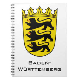 Kunst van het grote wapen van de deelstaat Baden-W Notitieboek