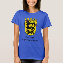Kunst van het grote wapen van de deelstaat Baden-W T-shirt
