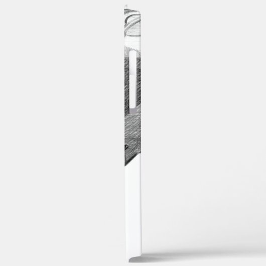 Kunst van het kasteel van het potlood Case-Mate iPhone case (Achterkant / Links)