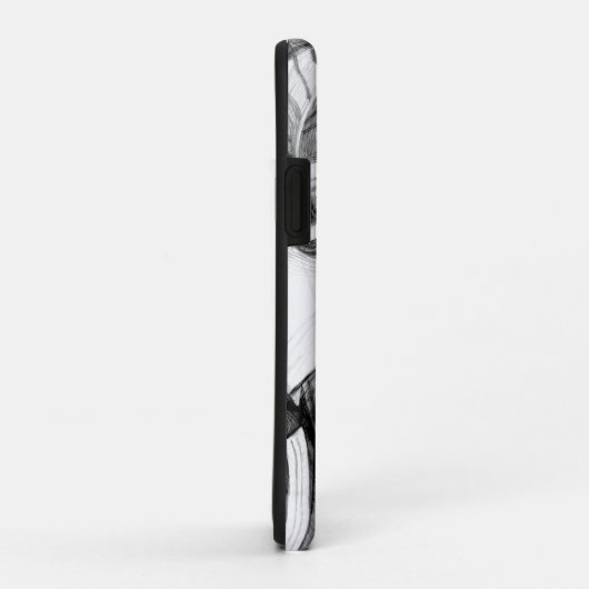 Kunst van het kasteel van het potlood Case-Mate iPhone case (Achterkant/rechts)