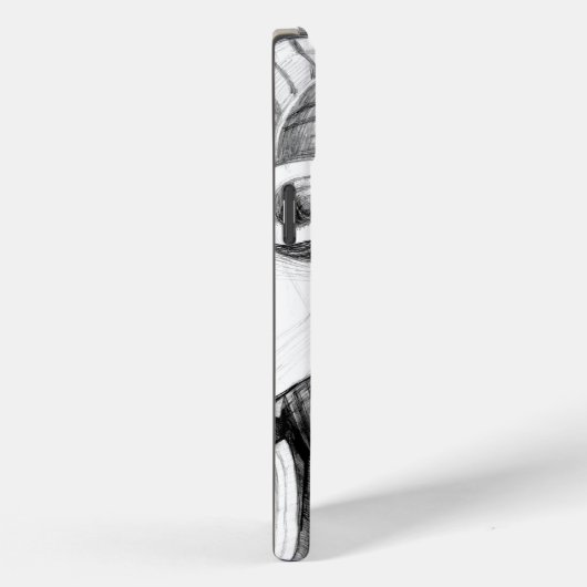 Kunst van het kasteel van het potlood Case-Mate iPhone case (Achterkant / Rechts)