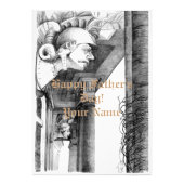 Kunst van het kasteel van het potlood foto afdruk (Voorkant)