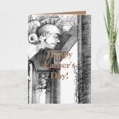 Kunst van het kasteel van het potlood kaart (Voorkant)