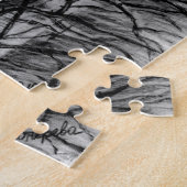 Kunst van het kasteel van het potlood legpuzzel (Zijkant)