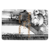 Kunst van het kasteel van het potlood magneet (Horizontaal)