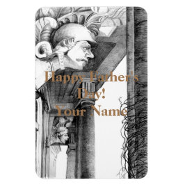 Kunst van het kasteel van het potlood magneet