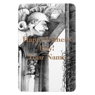 Kunst van het kasteel van het potlood magneet