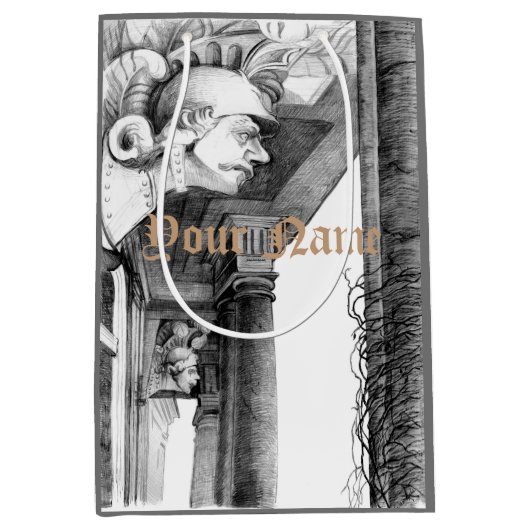 Kunst van het kasteel van het potlood medium cadeauzakje (Voorkant)