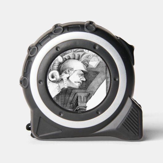 Kunst van het kasteel van het potlood rolmaat (Voorkant)