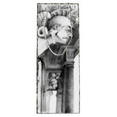 Kunst van het kasteel van het potlood wijn cadeautas (Achterkant)