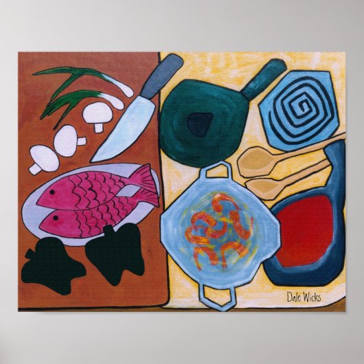 Kunst van het Koken Poster (Voorkant)