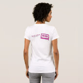 kunst van het liefhebbende t-shirt (Achterkant volledig)
