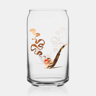 Kunst van het pijproken 1 blikvorm glas