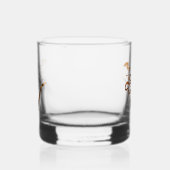 Kunst van het pijproken 1 whisky glas (Rechts)
