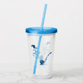 Kunst van het Pijproken 2 Acryl Drinkbeker (Achterkant)