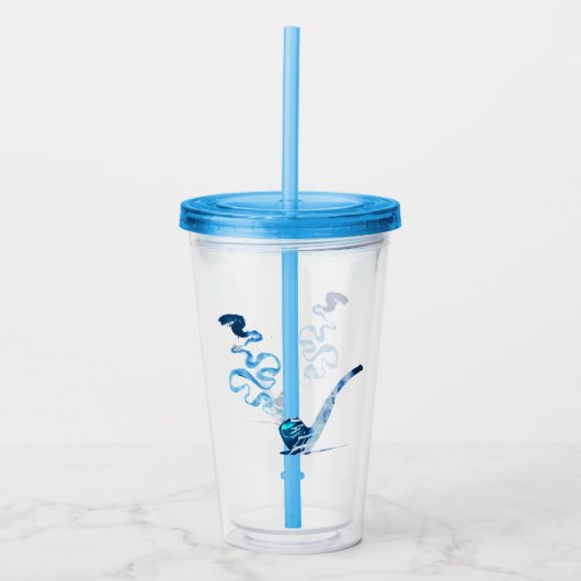 Kunst van het Pijproken 2 Acryl Drinkbeker (Voorkant)