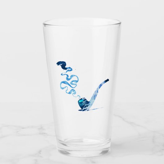 Kunst van het pijproken 2 glas (Voorkant)