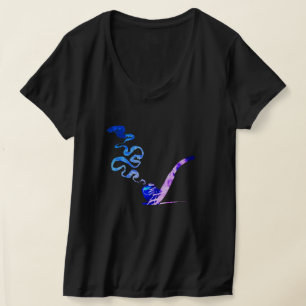Kunst van het pijproken (Miami) T-shirt